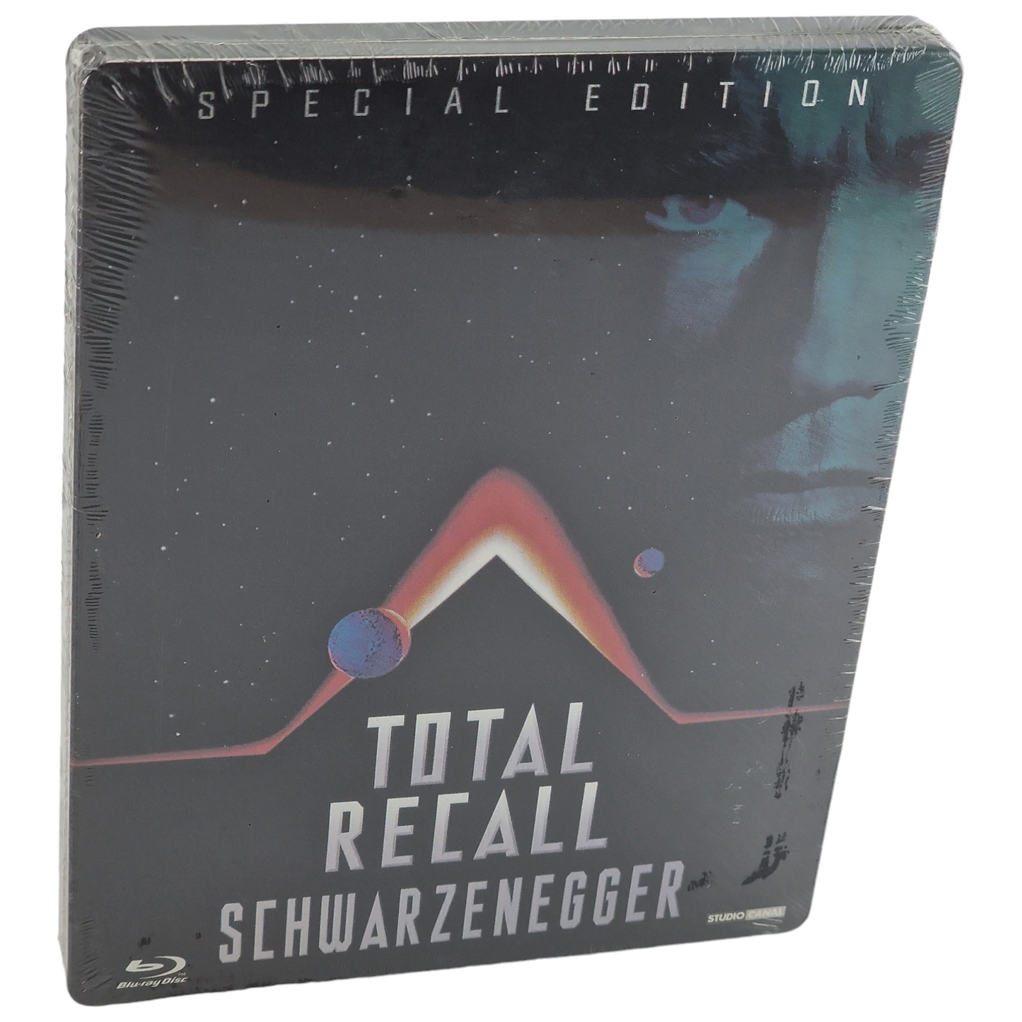 Total Recall Blu-ray Steelbook  Arnold Schwarzenegger Non-coupé 2010 Zone Libre