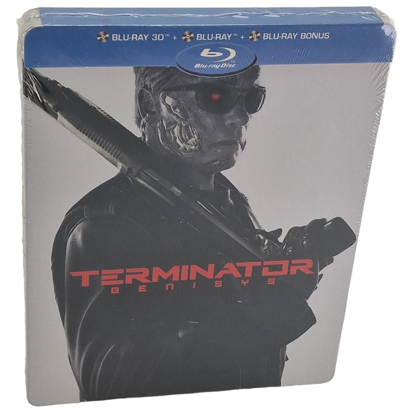 Terminator: Genisys Blu-ray 3D + Blu-ray Steelbook  Edition Limitée  2015 Zone B