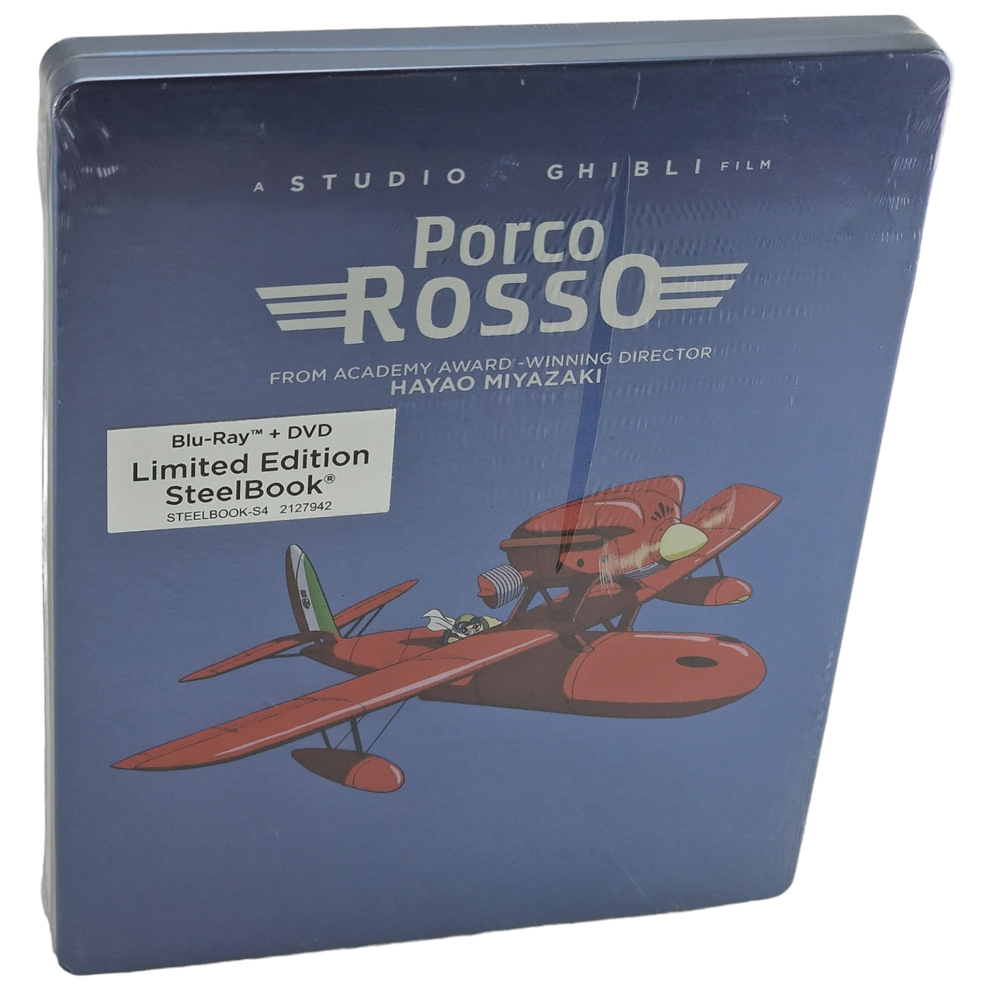 Porco Rosso 1992 Blu-ray + DVD SteelBook   紅の豚 Kurenai no Buta  2021  Region A