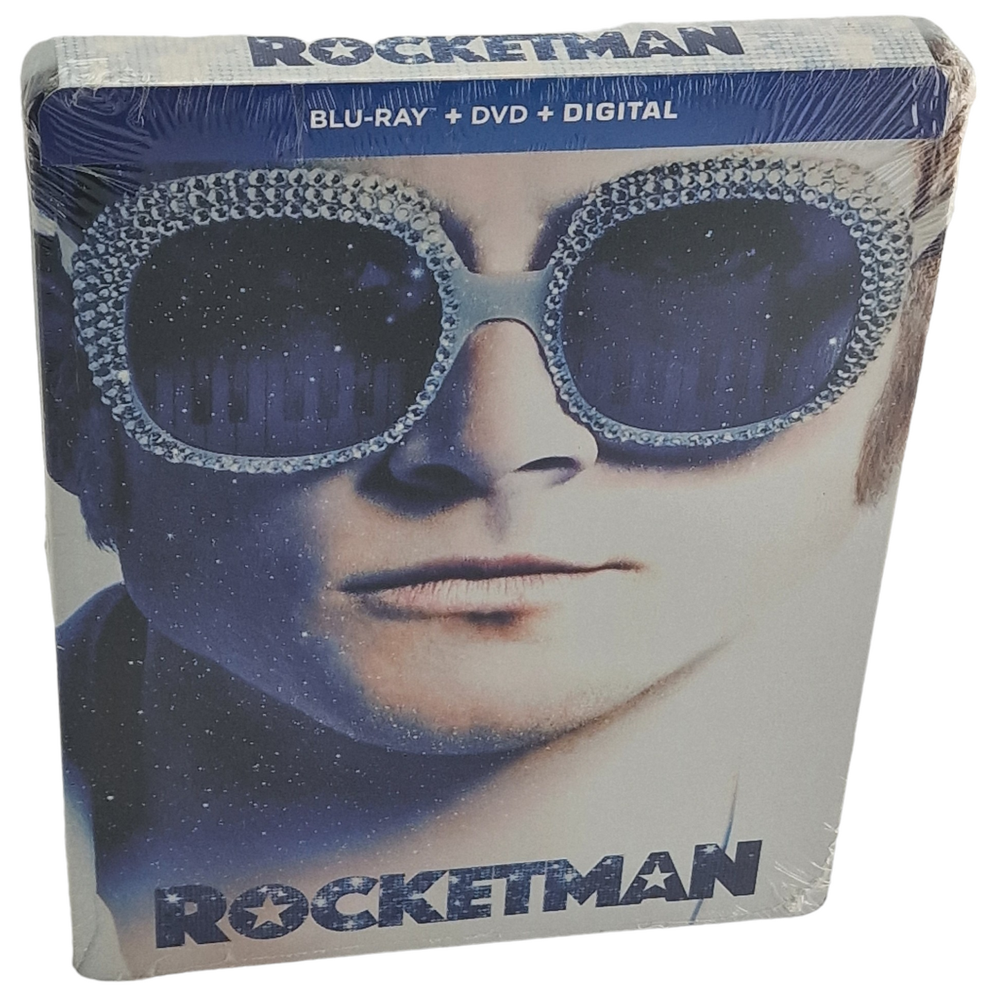 Rocketman  Taron Egerton Blu-ray + DVD + Digital HD  Steelbook  2019 Region A