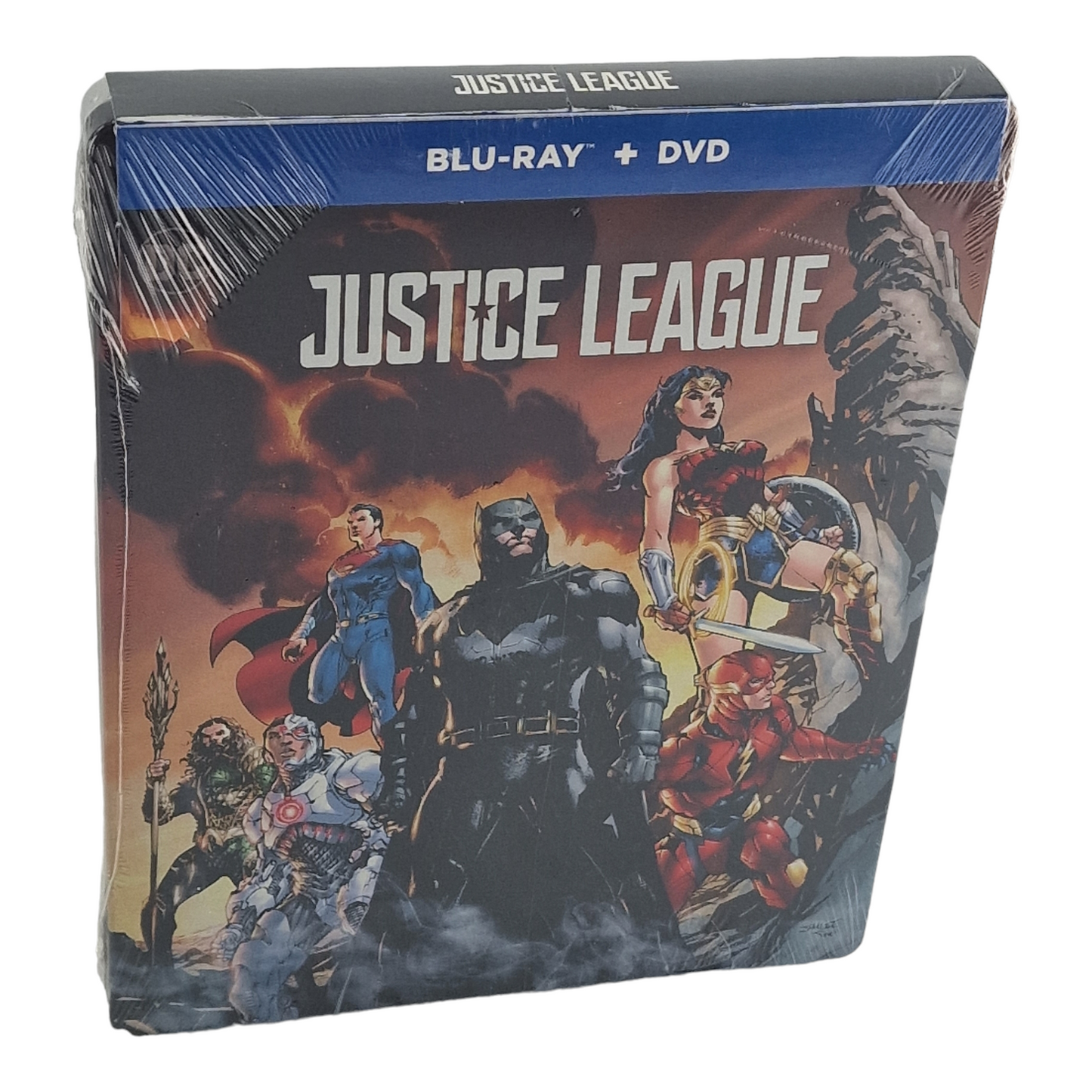 Justice League  Ben Affleck  Zack Snyder Blu-ray + DVD SteelBook 2019 Zone A