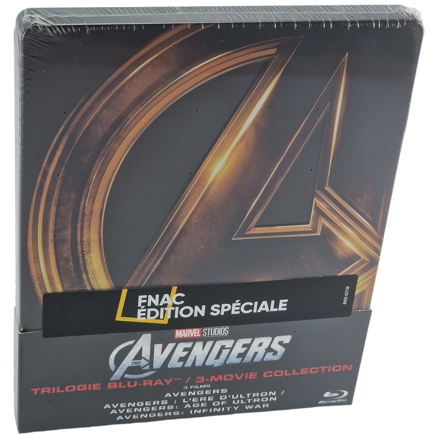 Avengers Avengers Coffret Trilogie 3 Films Blu-ray SteelBook 2014 Fnac Zone B