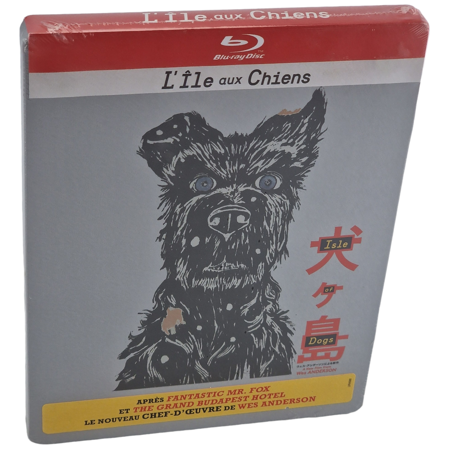 L'Île aux Chiens SteelBook Blu-ray  Édition Limitée 2018  Wes Anderson Region B