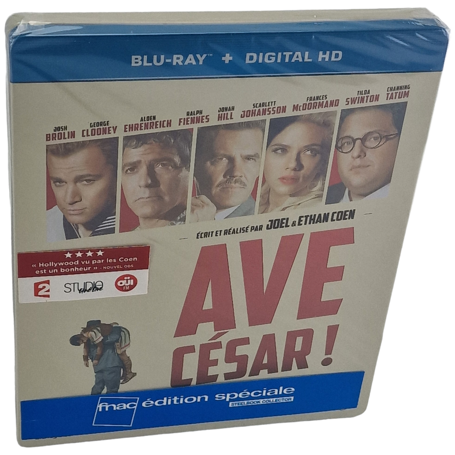 Ave, César !  Blu-ray SteelBook  Fnac Exclusif 2016  Ethan , Joel Coen Region B