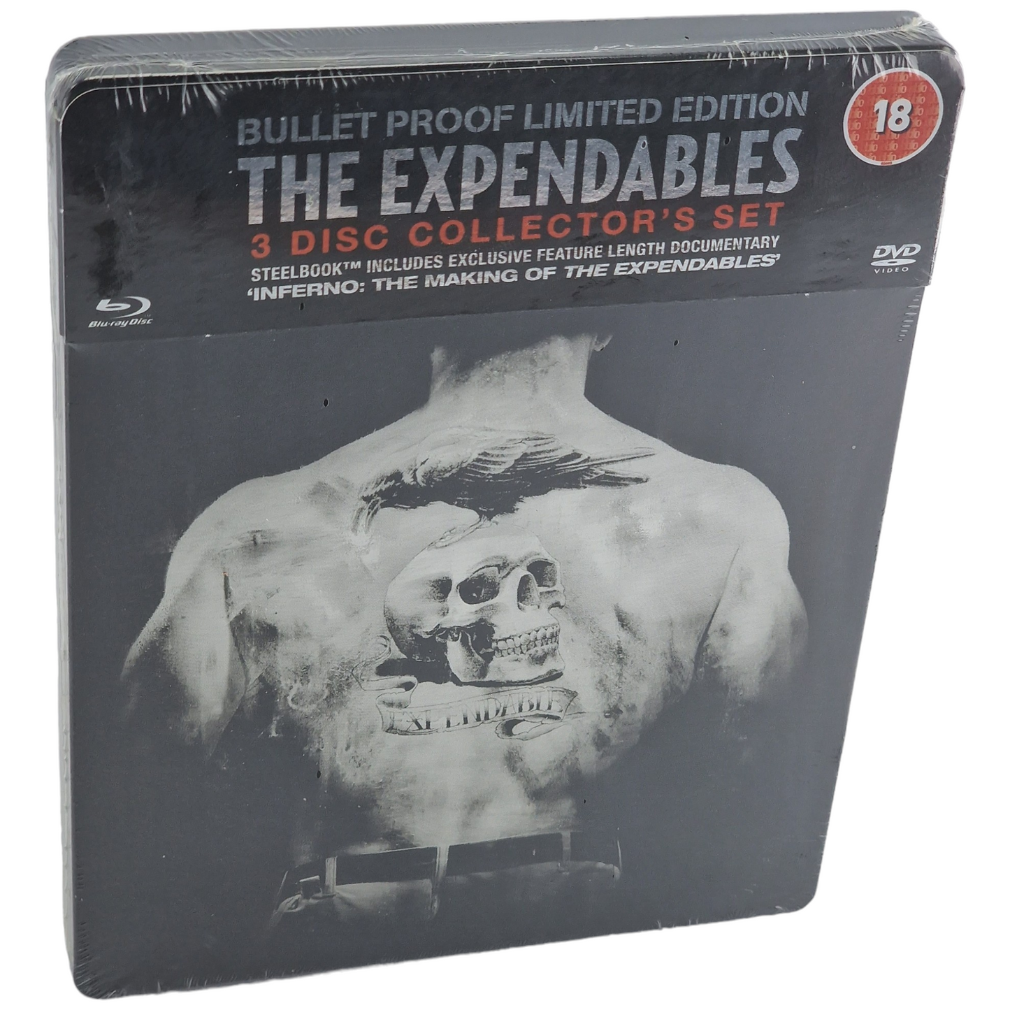 The Expendables Blu-ray + DVD Steelbook Coffret collector 3 Disques Zone B[-18]