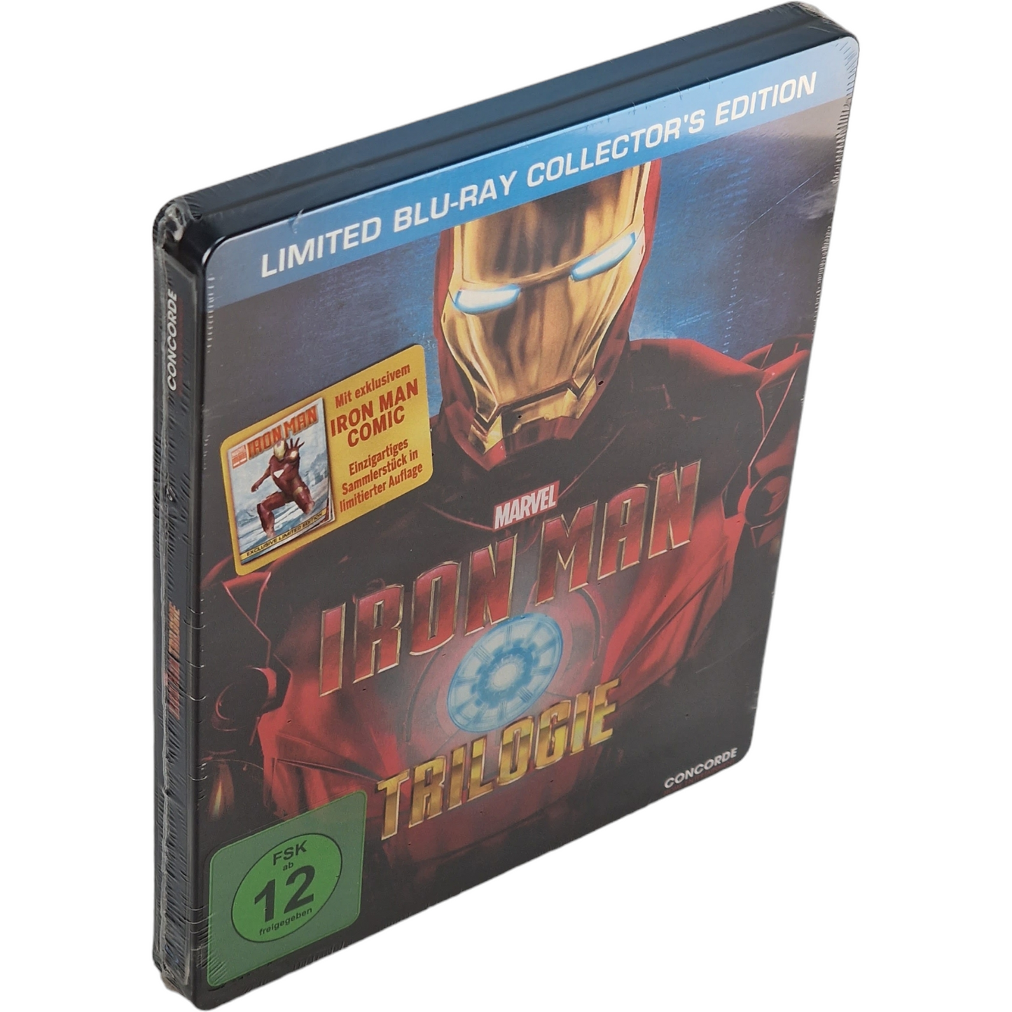 Iron Man 1.2.3  Trilogie Blu-ray SteelBook Edition Collector Limitée 2014 Libre