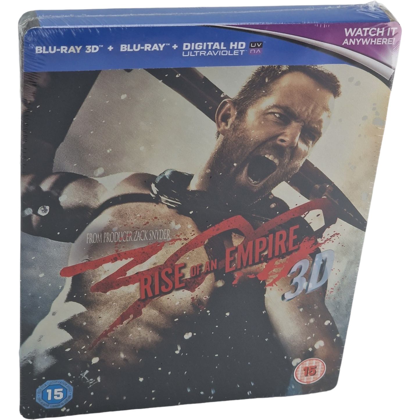 300 : Rise of an Empire Blu-ray 3D + Blu-ray Blu-Ray Steelbook  2014 Region B