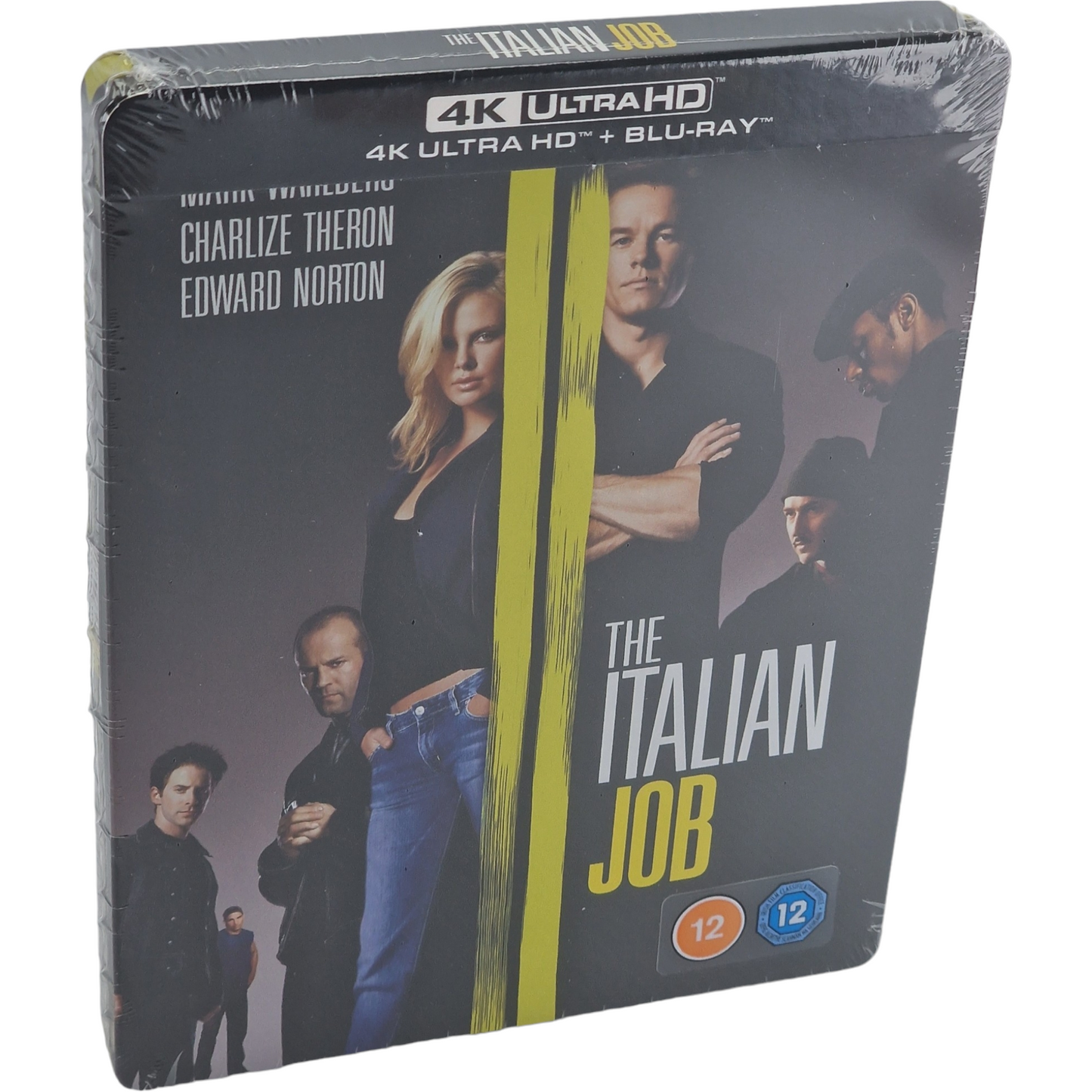 The Italian Job  4K Ultra HD +Blu-Ray Steelbook Mark Wahlberg,Charlize Theron,B