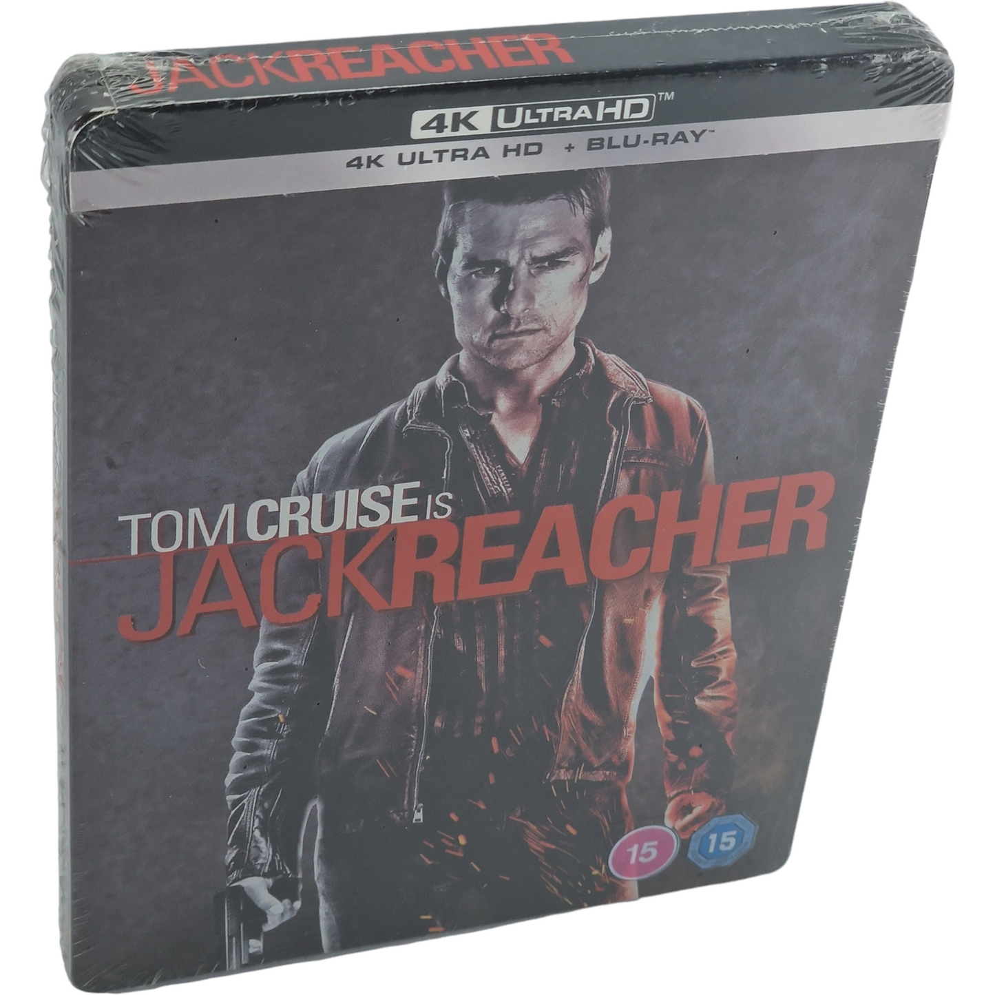 Jack Reacher 2012  4K Ultra HD + Blu-Ray Steelbook Tom Cruise 2022 Region B