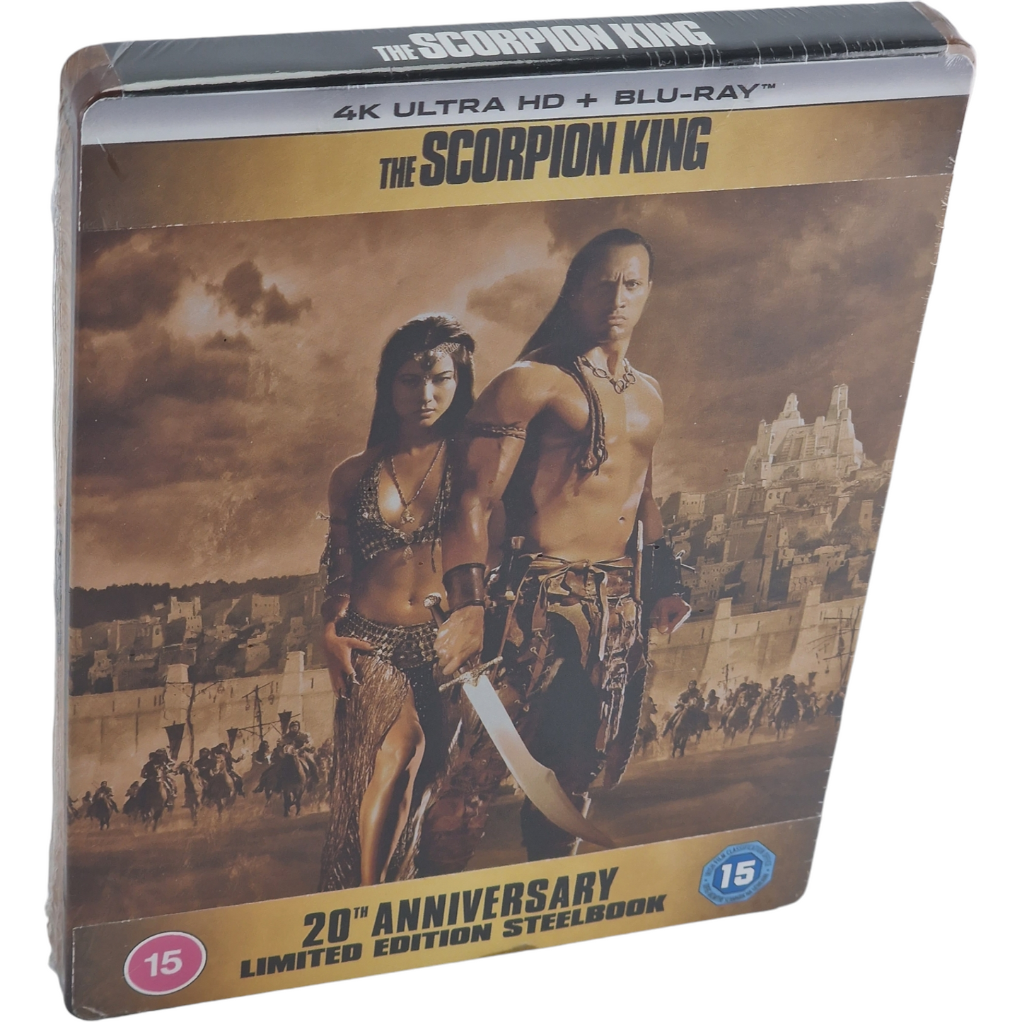 The Scorpion King  4K Ultra HD + Blu-ray Zavvi  Dwayne Johnson 2022 Region B