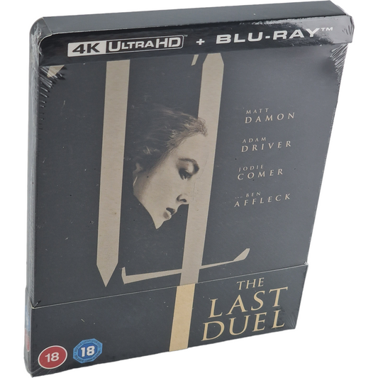 Le Dernier Duel 4K Ultra HD + Blu-ray Zavvi Matt Damon-Ridley Scott [-18] Libre