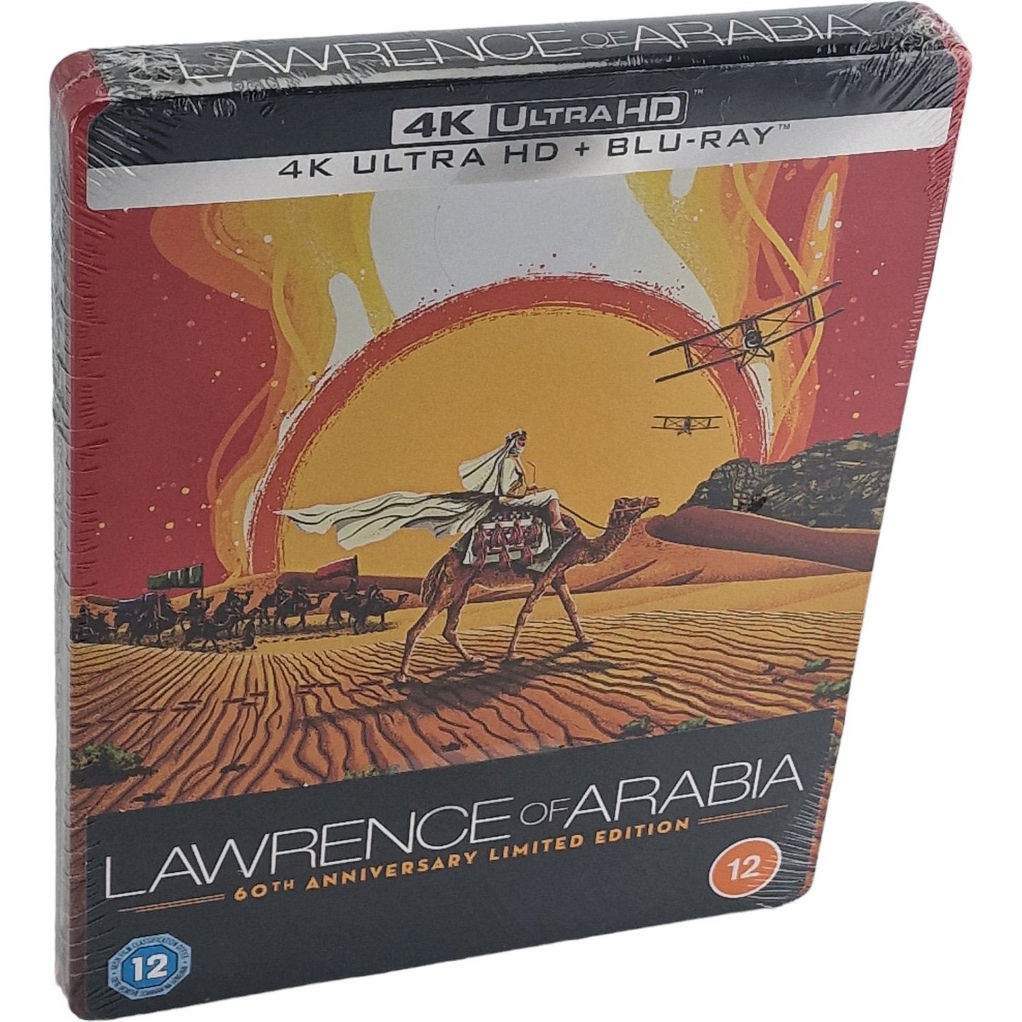 Lawrence d'Arabie 4K Ultra HD +Blu-ray Zavvi Limitée Peter O'Toole Region Libre