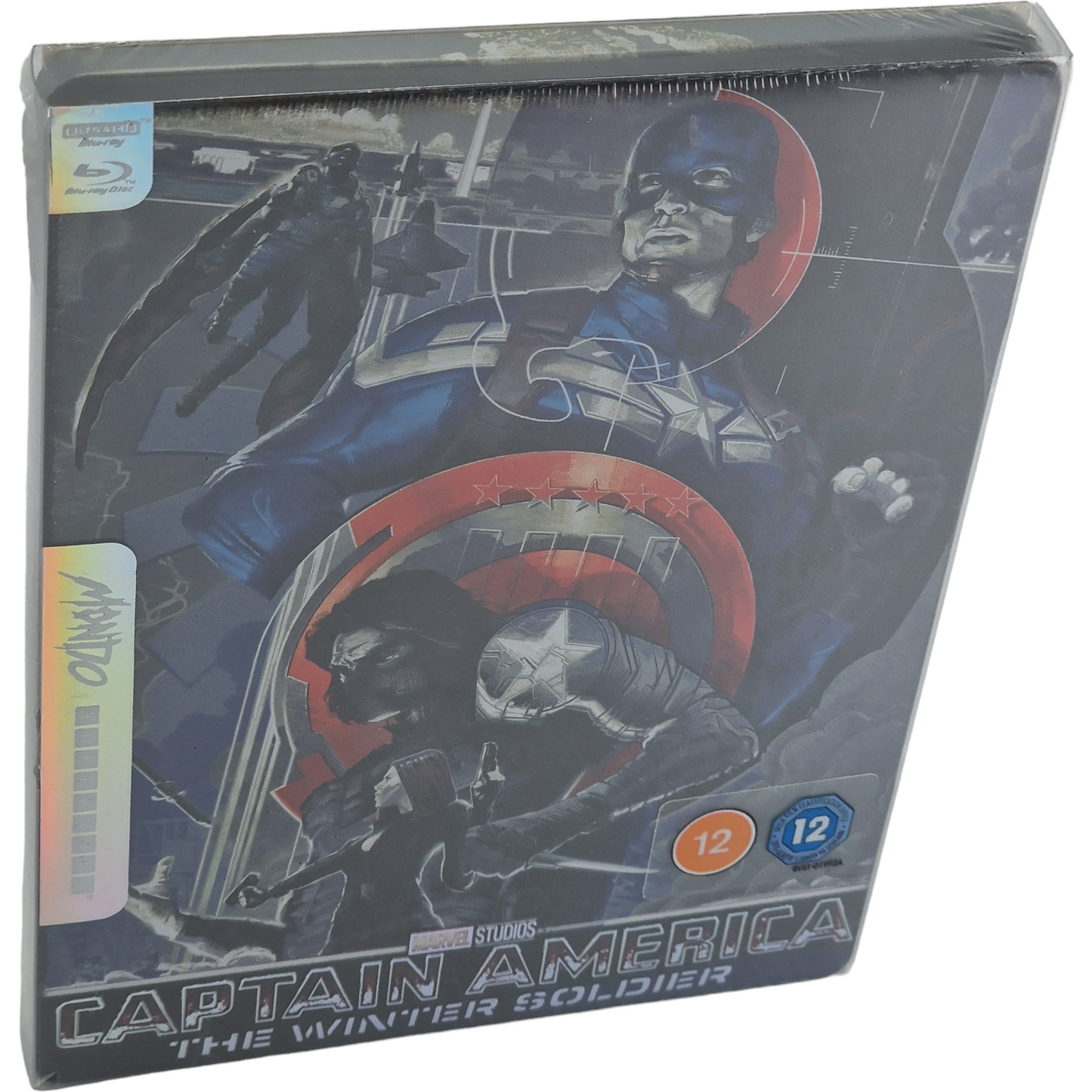 Captain America: The Winter Soldier 4K Ultra HD + Blu-ray SteelBook Mondo X   B