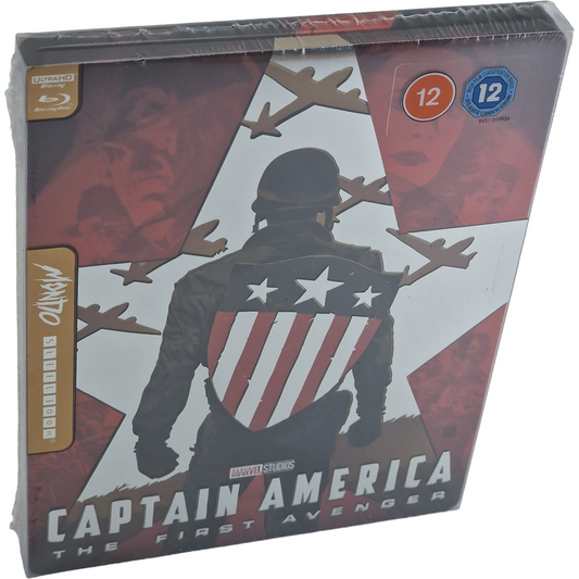 Captain America:The First Avenger 4K Ultra HD + Blu-ray Mondo X SteelBook Libre