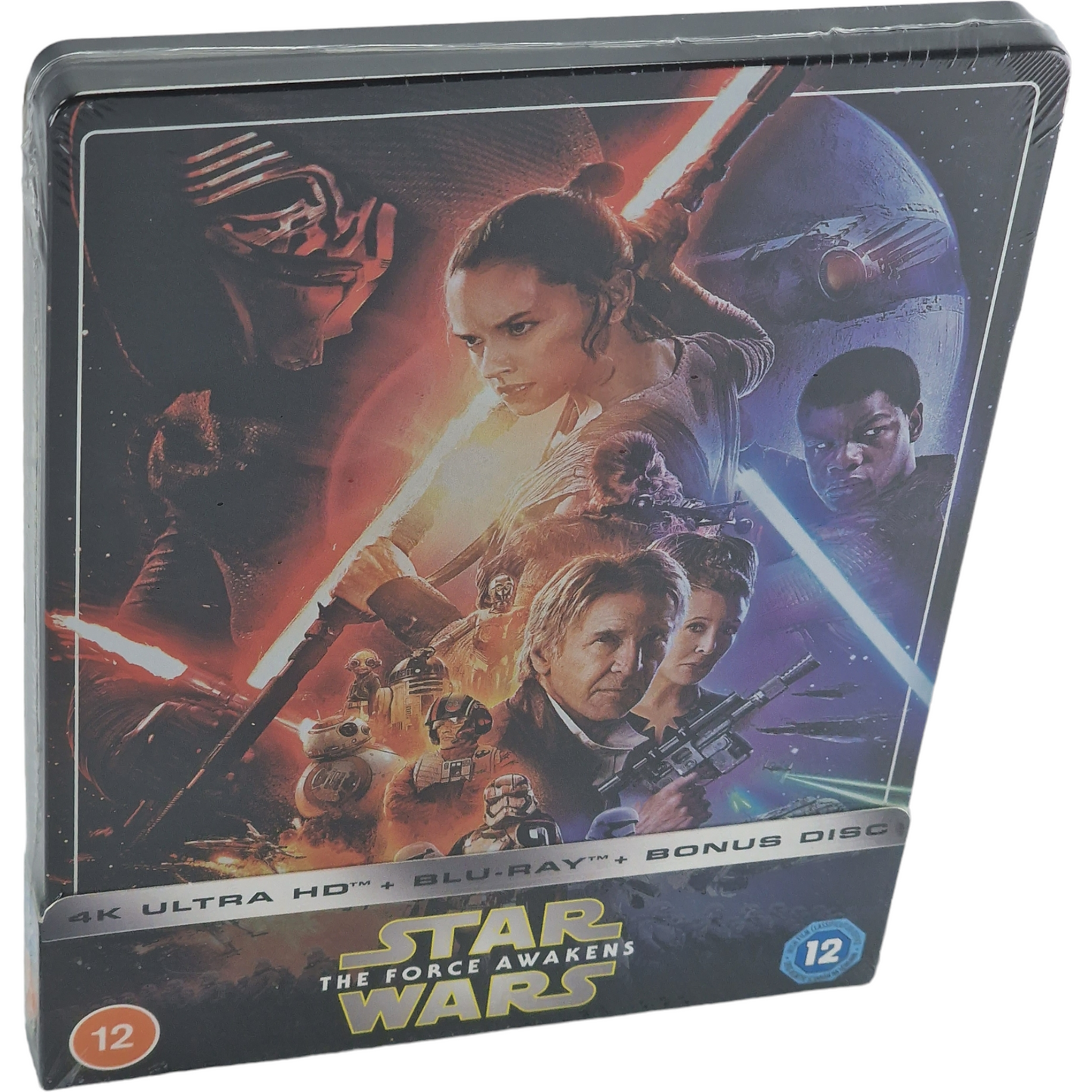 Star Wars: Episode VII - The Force Awakens 4K HD +Blu-ray SteelBook Zavvi  Libre