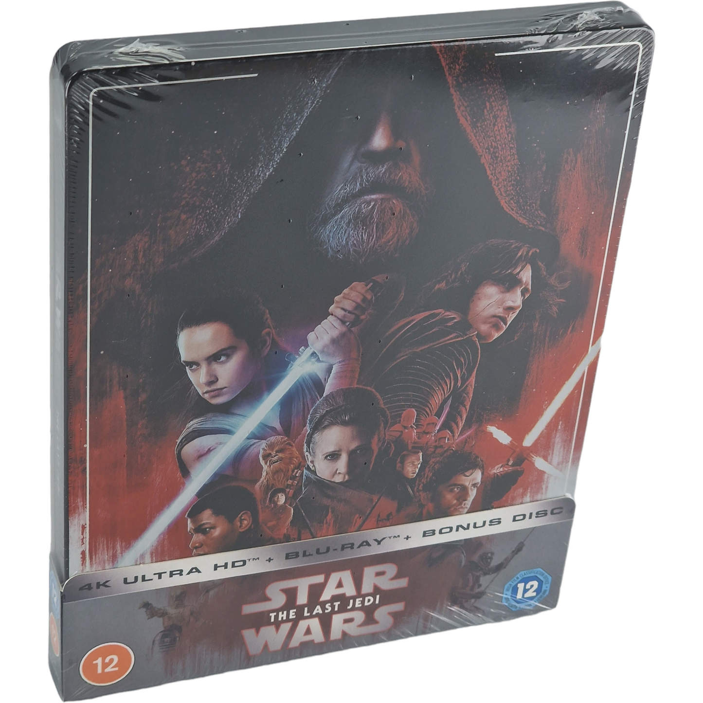 Star Wars: Episode VIII: The Last Jedi 4K HD +Blu-ray SteelBook Zavvi Zone Libre