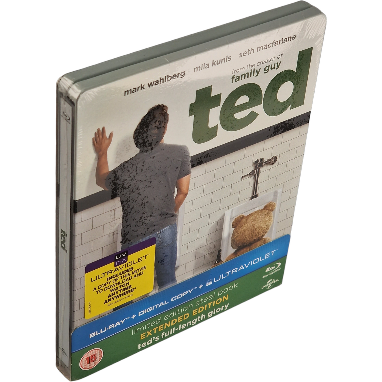 Ted Blu-Ray Steelbook édition étendue Limitée Zavvi Mark Wahlberg region Libre