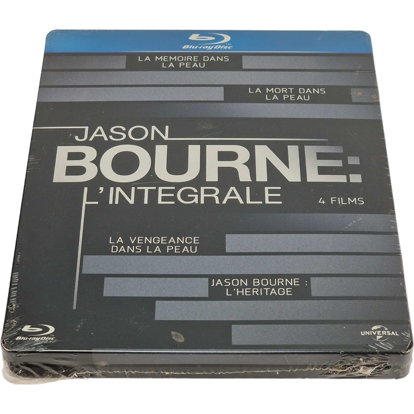 Jason Bourne 1.2.3.4 Films Blu-ray SteelBook Coffret Matt Damon Zone Libre 2013