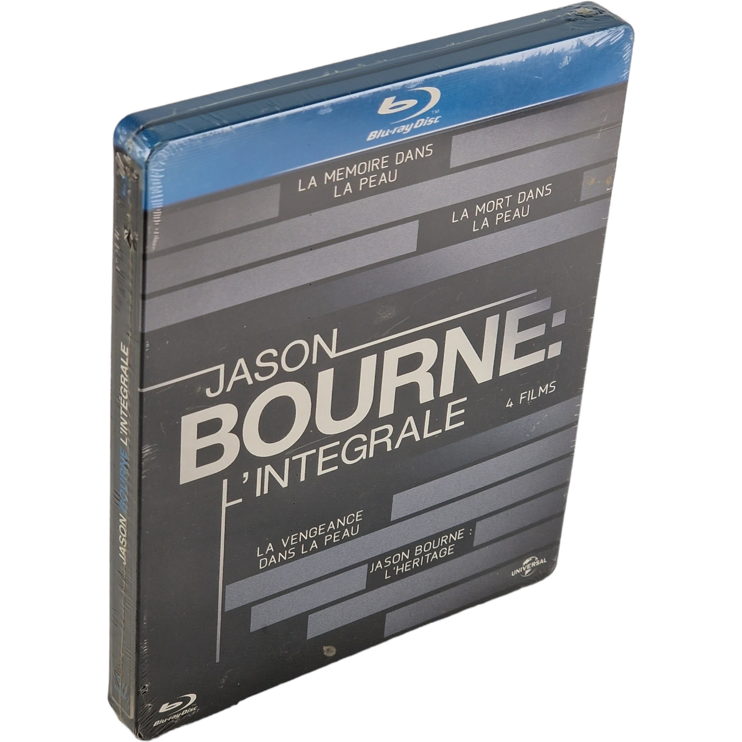 Jason Bourne 1.2.3.4 Films Blu-ray SteelBook Coffret Matt Damon Zone Libre 2013