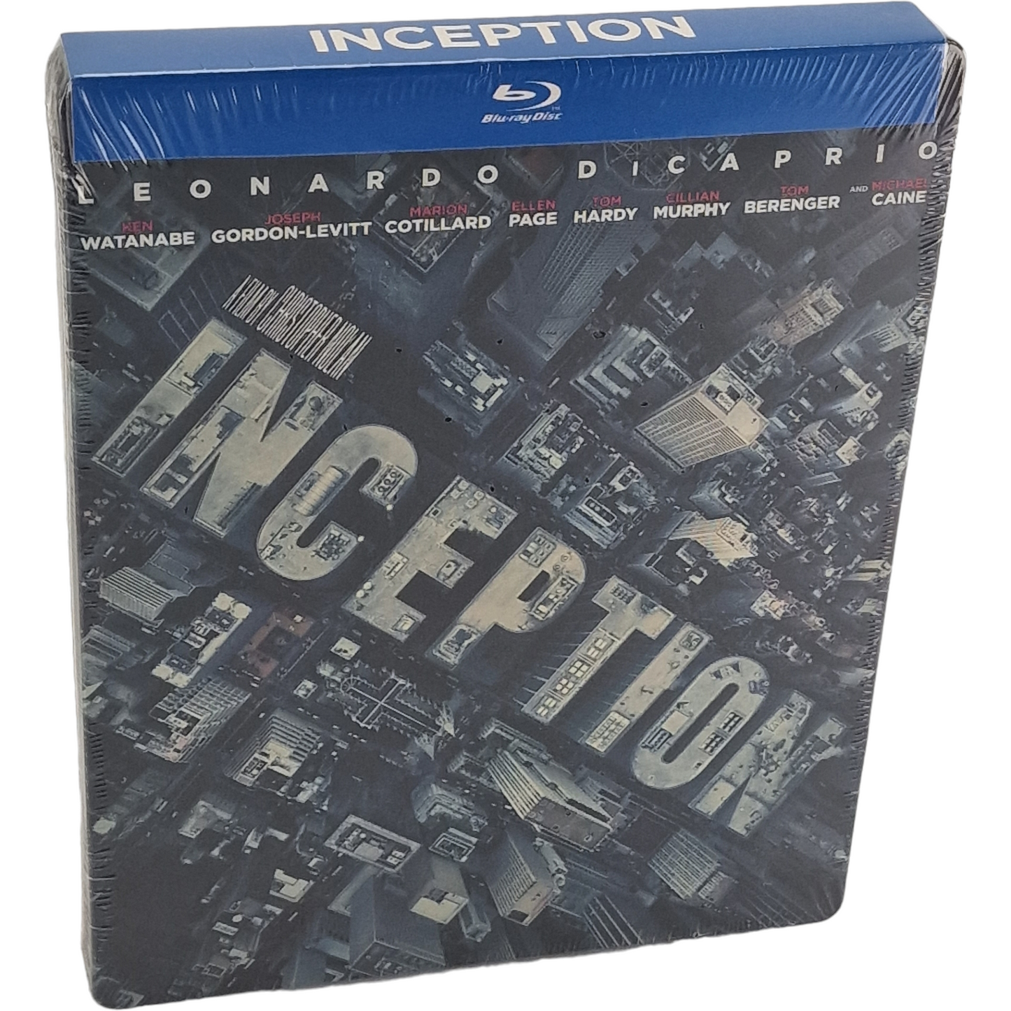 Inception Leonardo DiCaprio 2010 SteelBook Blu-ray Christopher Nolan Zone Libre