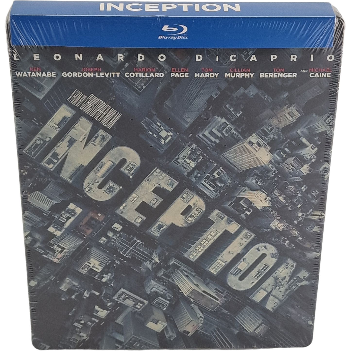 Inception Leonardo DiCaprio 2010 SteelBook Blu-ray Christopher Nolan Zone Libre