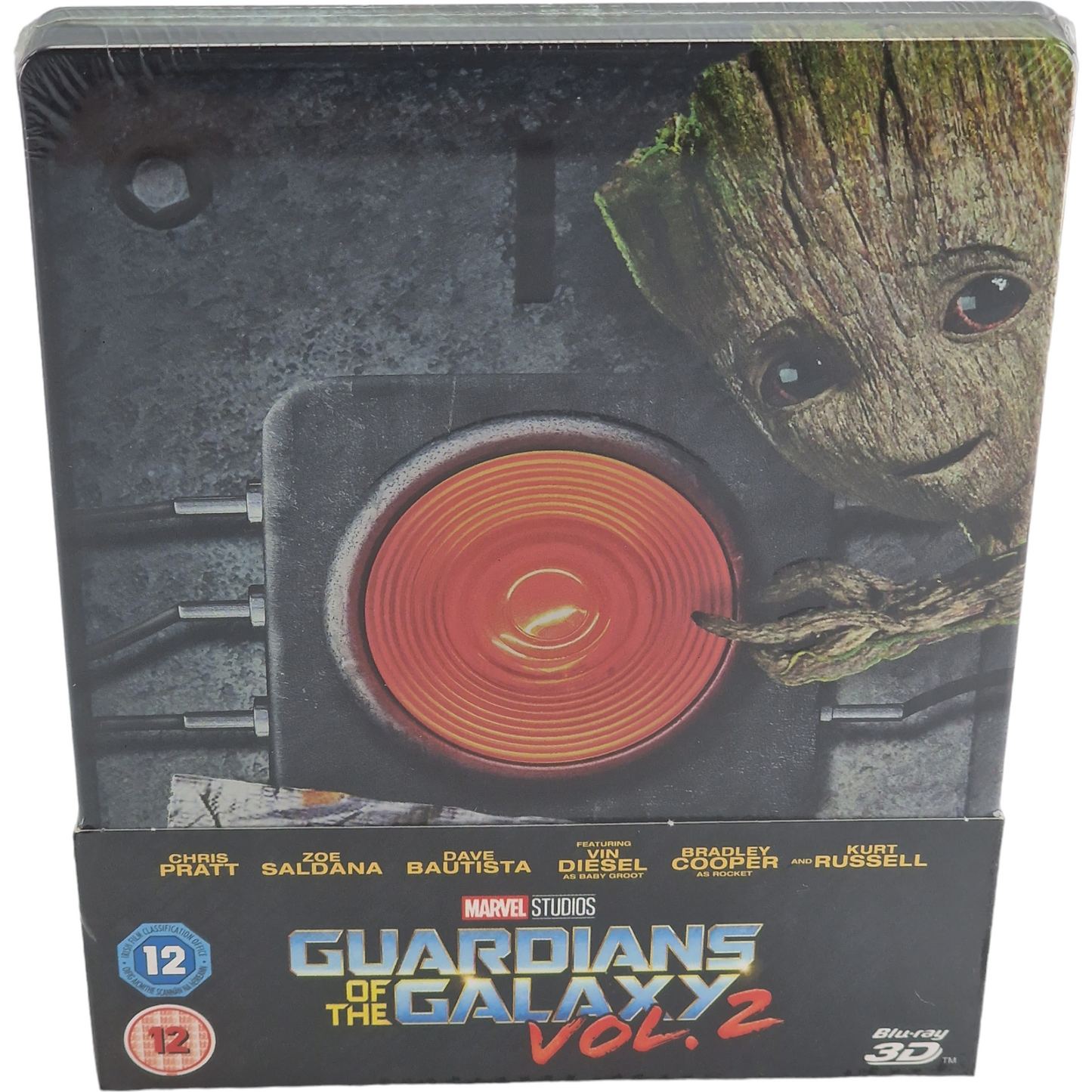 Guardians of the Galaxy, Vol. 2 Blu-ray 3D + Blu-ray SteelBook Zavvi Zone Libre