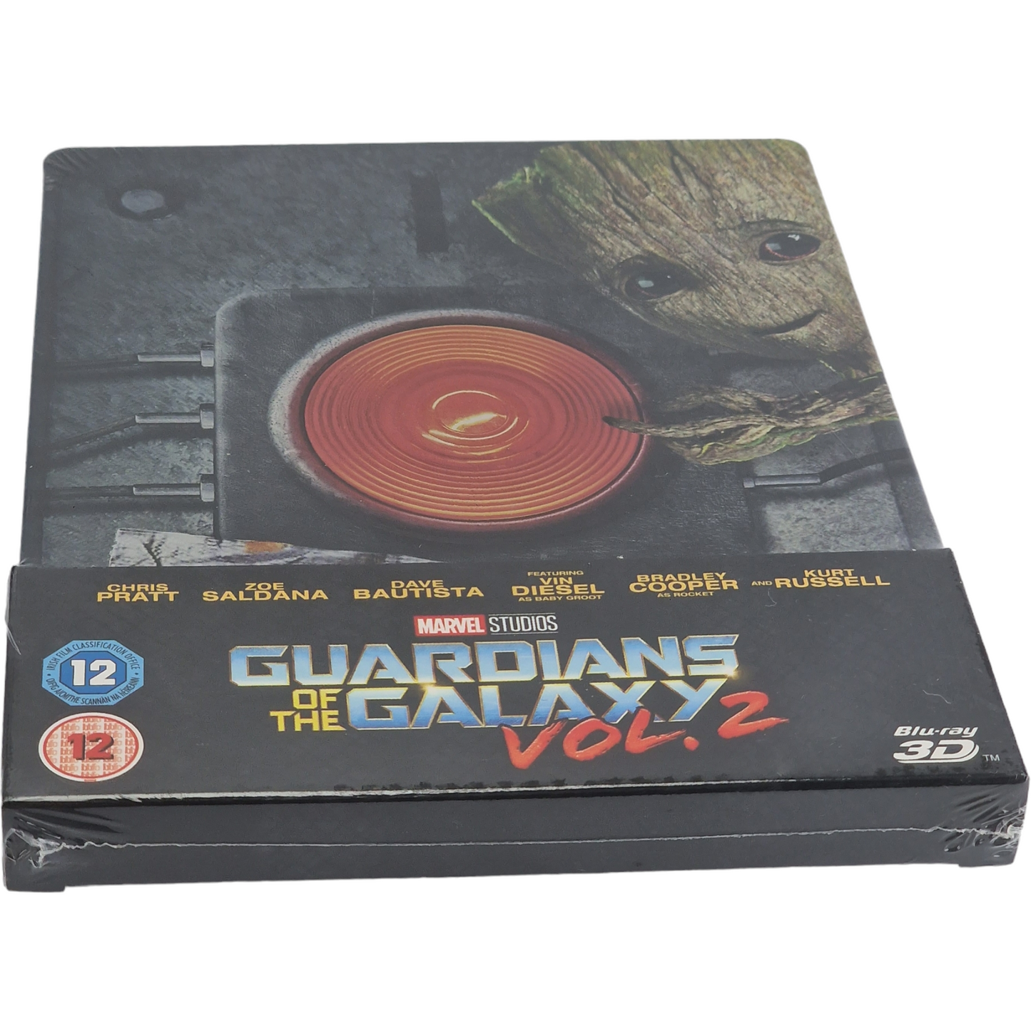 Guardians of the Galaxy, Vol. 2 Blu-ray 3D + Blu-ray SteelBook Zavvi Zone Libre