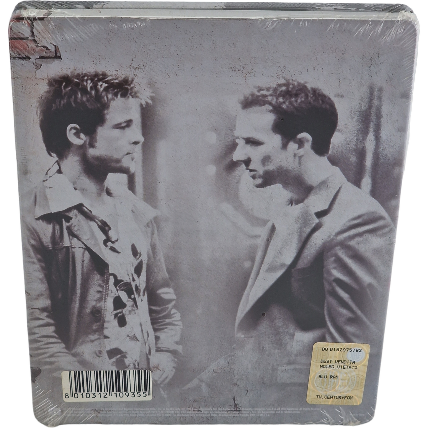 Fight Club 1999 Blu-ray SteelBook Metal Box Brad Pitt,Edward Norton 2014 Zone B