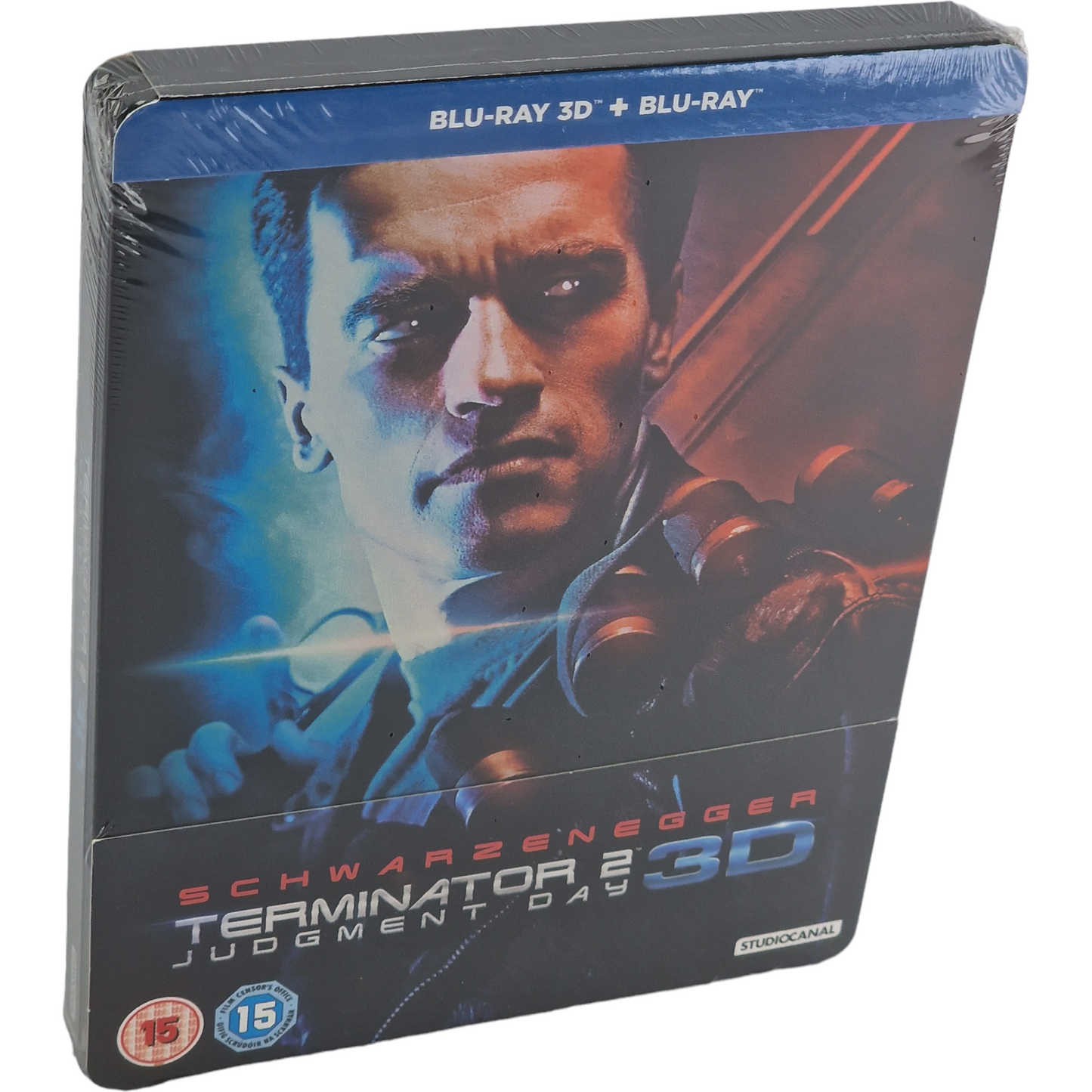 Terminator 2 Judgment Day  Blu-ray 3D + Blu-ray  SteelBook Zavvi 2000 Ex Zone B