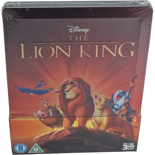 Le Roi Lion  Blu-ray 3D + Blu-ray SteelBook Zavvi  Disney Limitée 2014 Libre