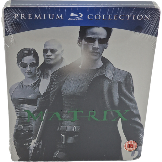 Matrix  Blu-ray SteelBook Premium Collection  Keanu Reeves 2012 Region Libre