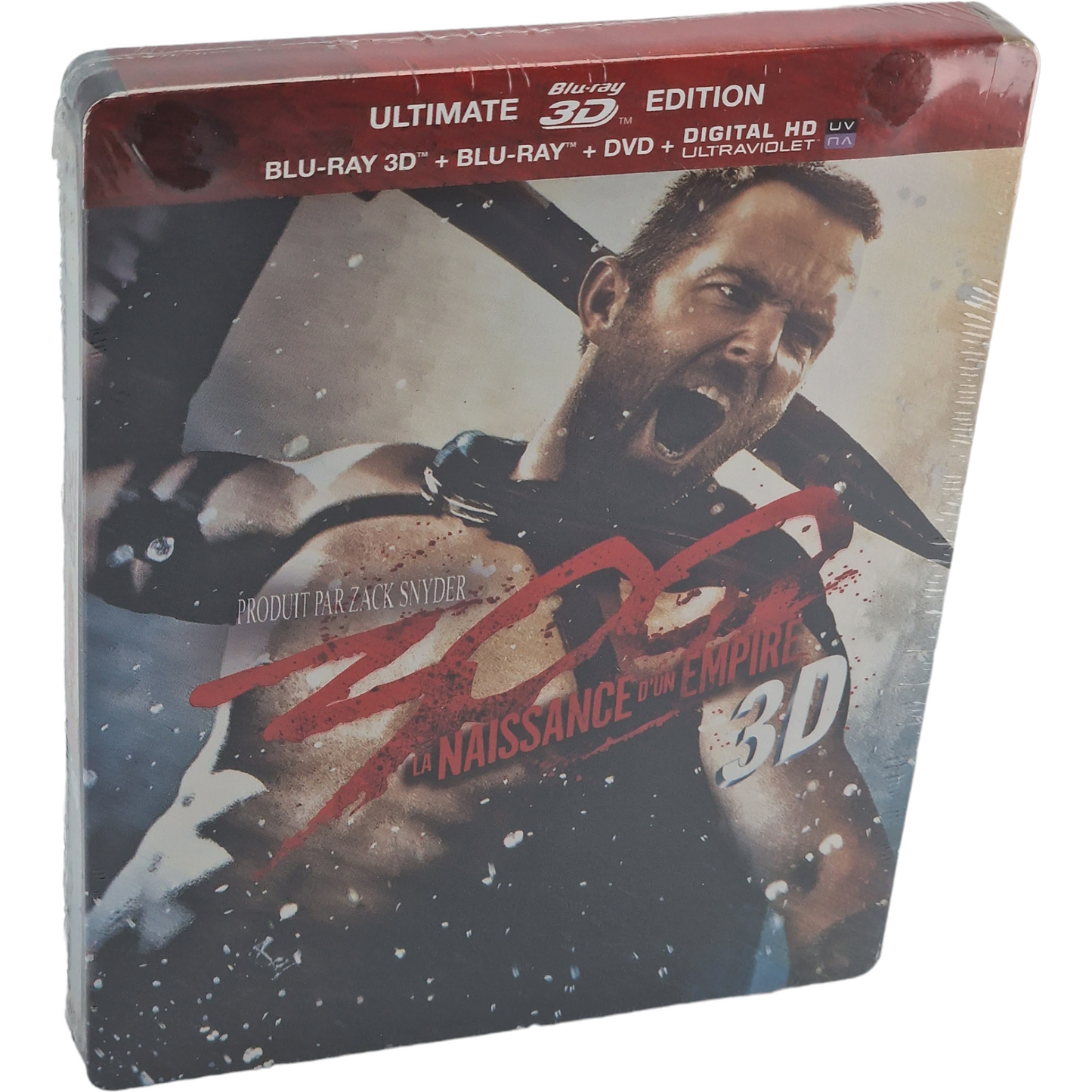 300 : Rise of an Empire Blu-ray 3D + Blu-ray + DVD  SteelBook 2014  Region B