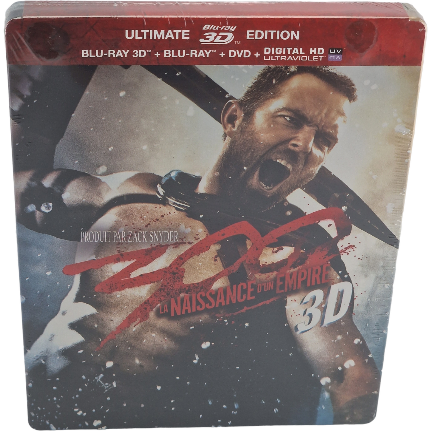 300 : Rise of an Empire Blu-ray 3D + Blu-ray + DVD  SteelBook 2014  Region B