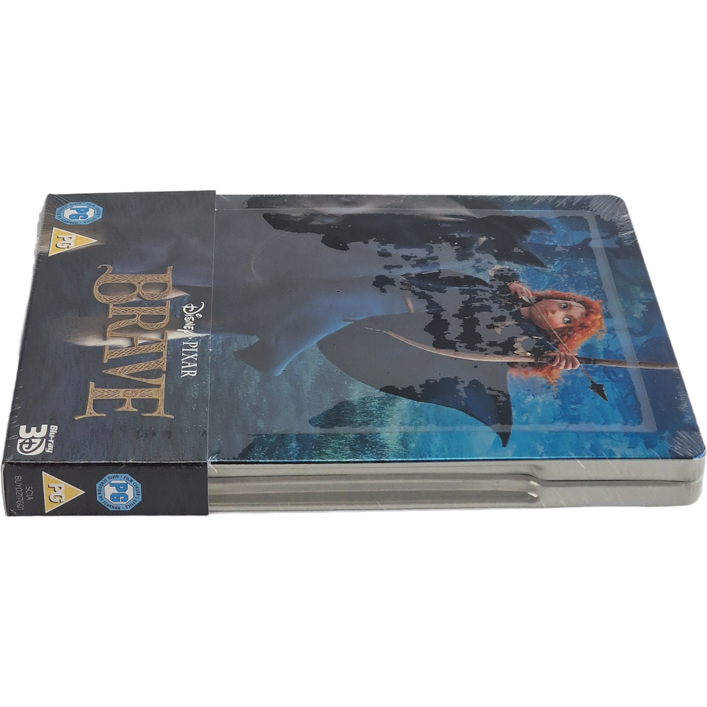 Brave Blu-ray 3D + Blu-ray SteelBook Disney Zavvi Edition limitée 2014 Region B