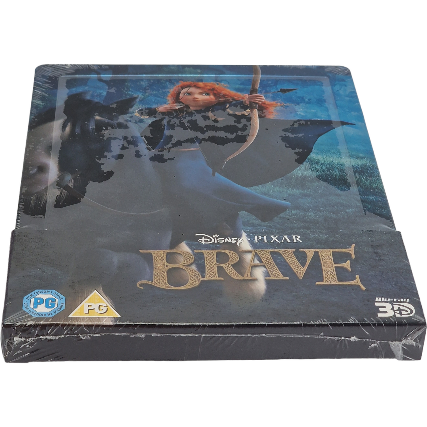 Brave Blu-ray 3D + Blu-ray SteelBook Disney Zavvi Edition limitée 2014 Region B