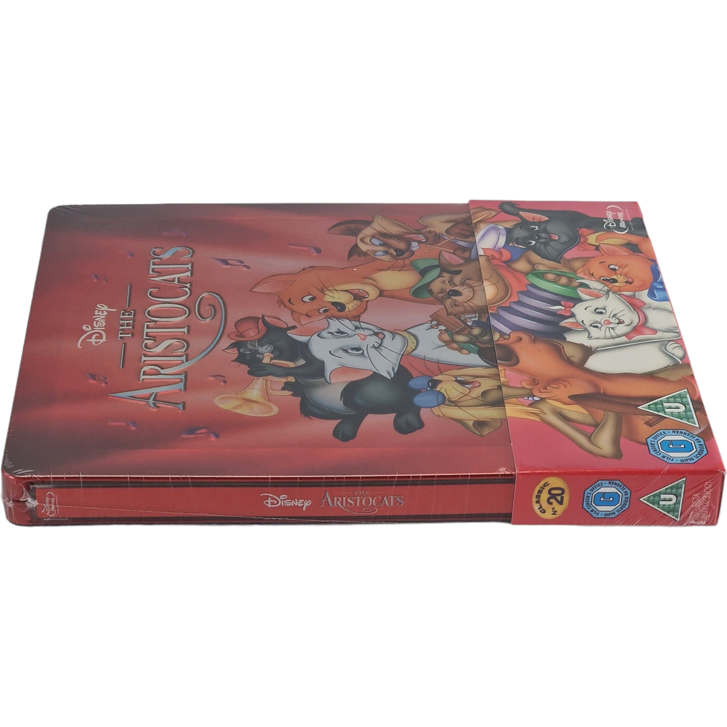 Les Aristochats Blu-ray SteelBook Débossé Disney Zavvi Edition limitée 2014 Libre