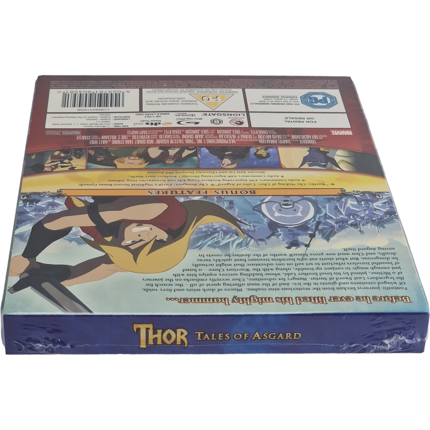 Thor: Tales of Asgard Blu-ray SteelBook 2015 Zavvi limitée 2000 Copies Zone  B