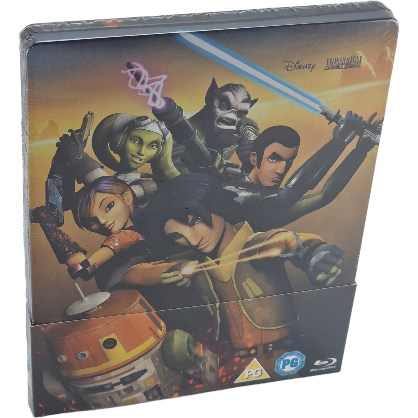 Star Wars Rebels SteelBook Blu-ray Intégrale saison 1 Zavvi limitée Zone Libre