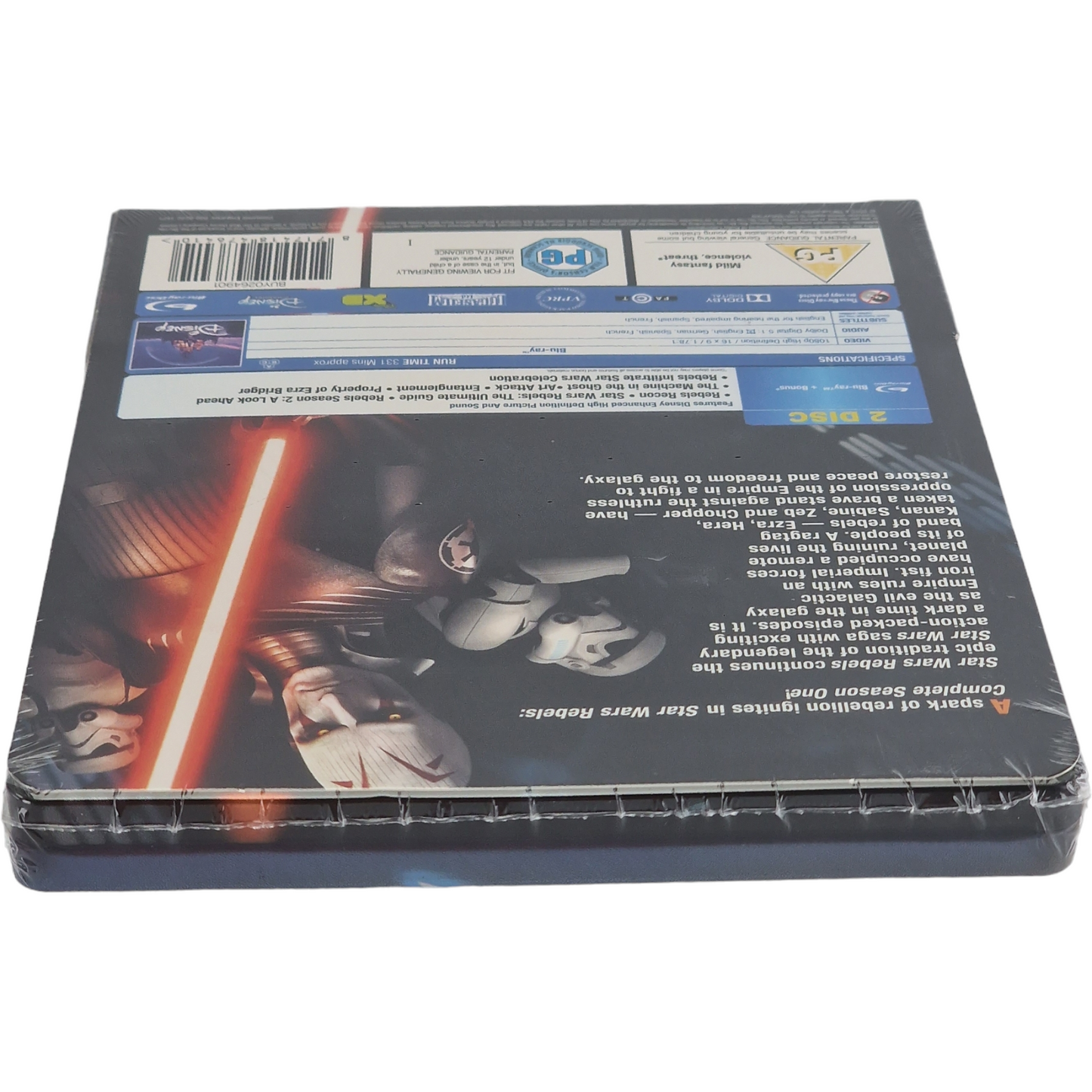 Star Wars Rebels SteelBook Blu-ray Intégrale saison 1 Zavvi limitée Zone Libre