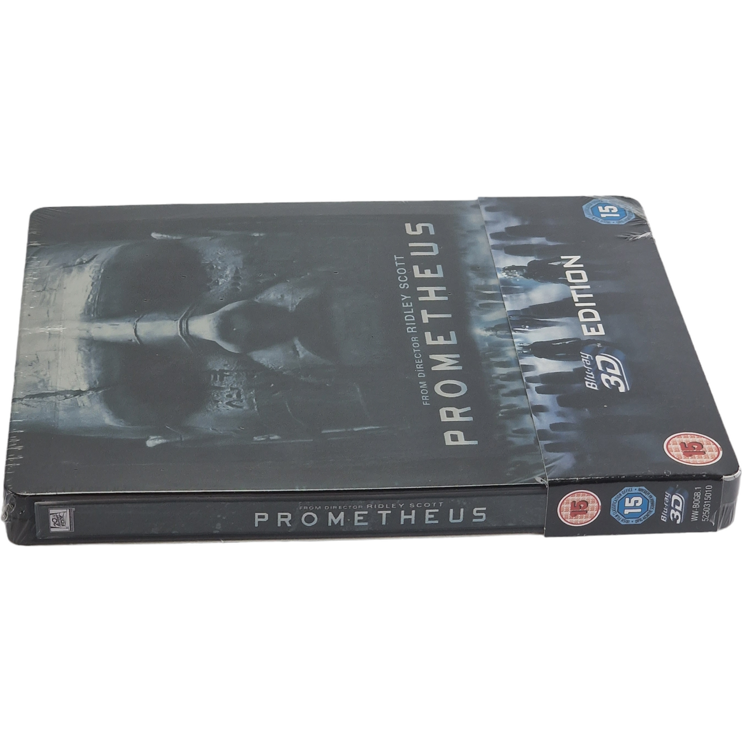 Prometheus Blu-ray 3D +Blu-ray SteelBook Ridley Scott 3000 Ex Zavvi Zone Libre