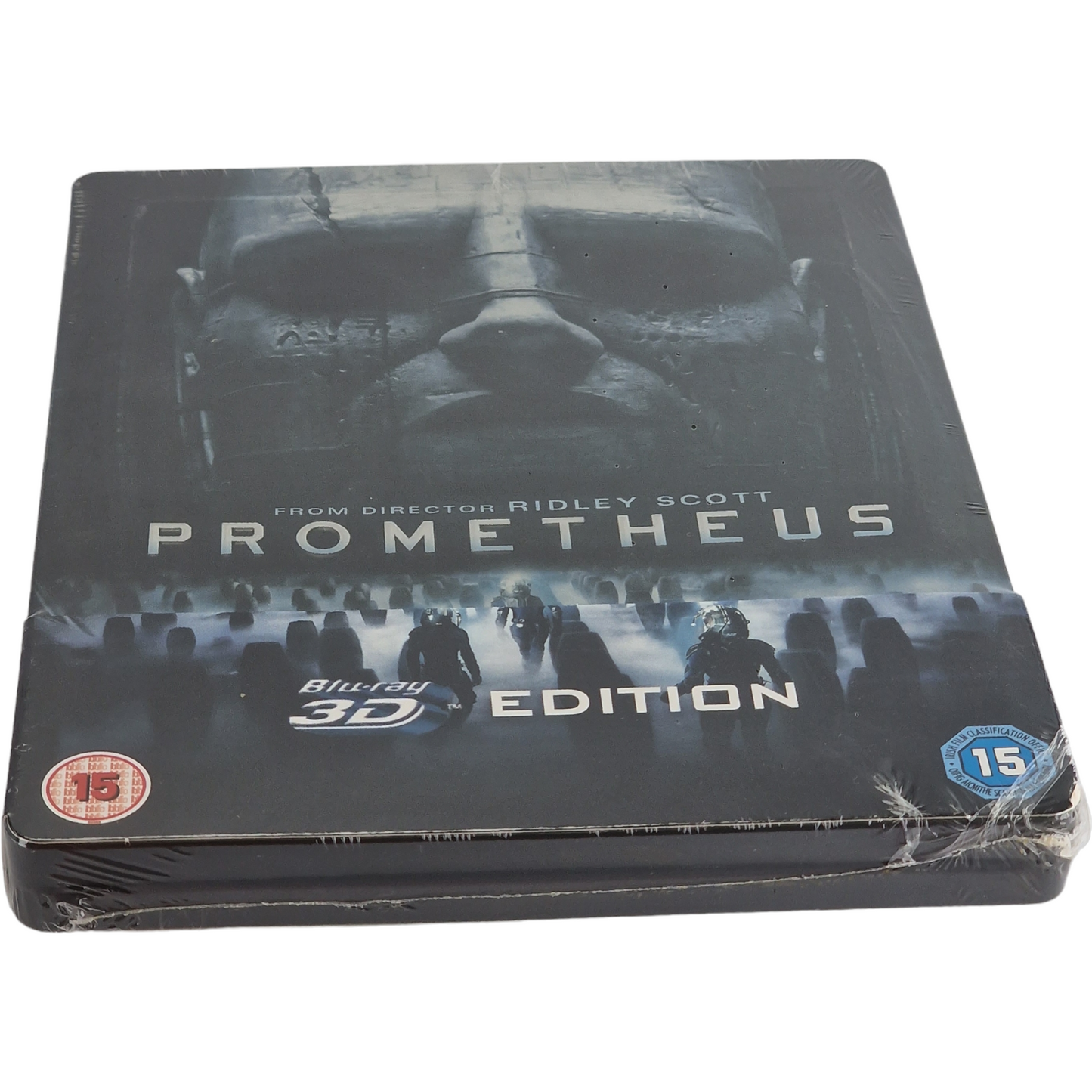 Prometheus Blu-ray 3D +Blu-ray SteelBook Ridley Scott 3000 Ex Zavvi Zone Libre