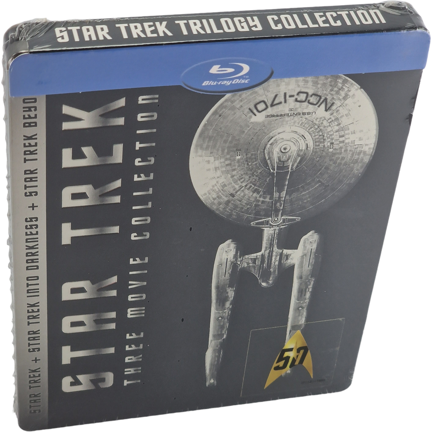 Star Trek Collection 3 Films Blu-ray SteelBook Limitée Chris Pine 2016 Zone B