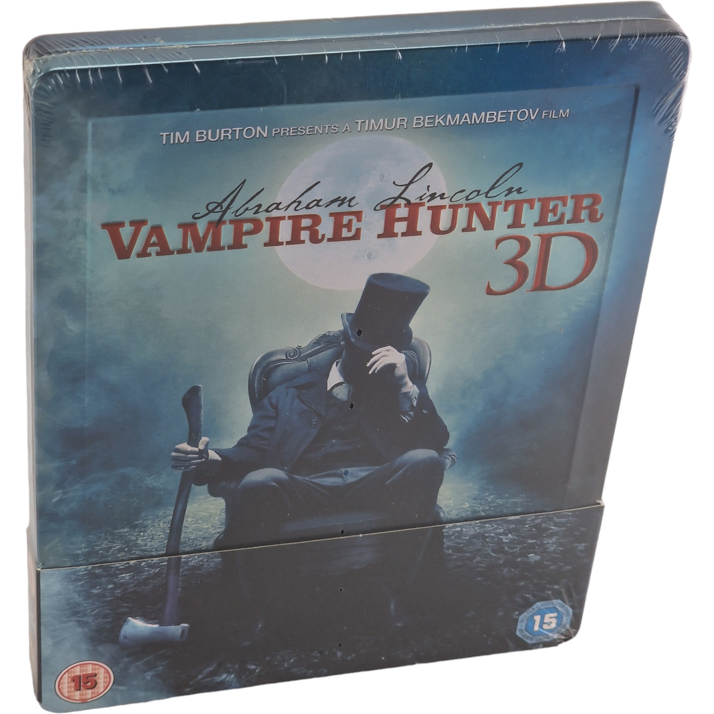 Abraham Lincoln:Chasseur de Vampires Blu-ray 3D+Blu-ray SteelBook Zavvi Zone B