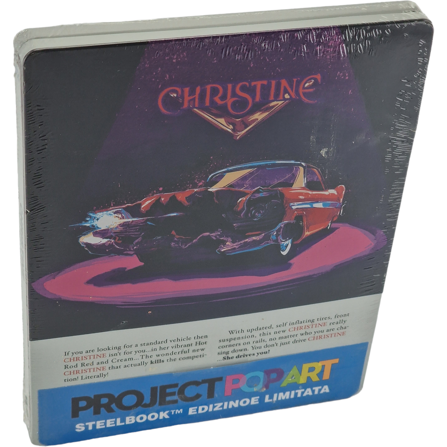 Christine - John Carpenter 1983 Blu-ray SteelBook  Keith Gordon 2016 Zone Libre