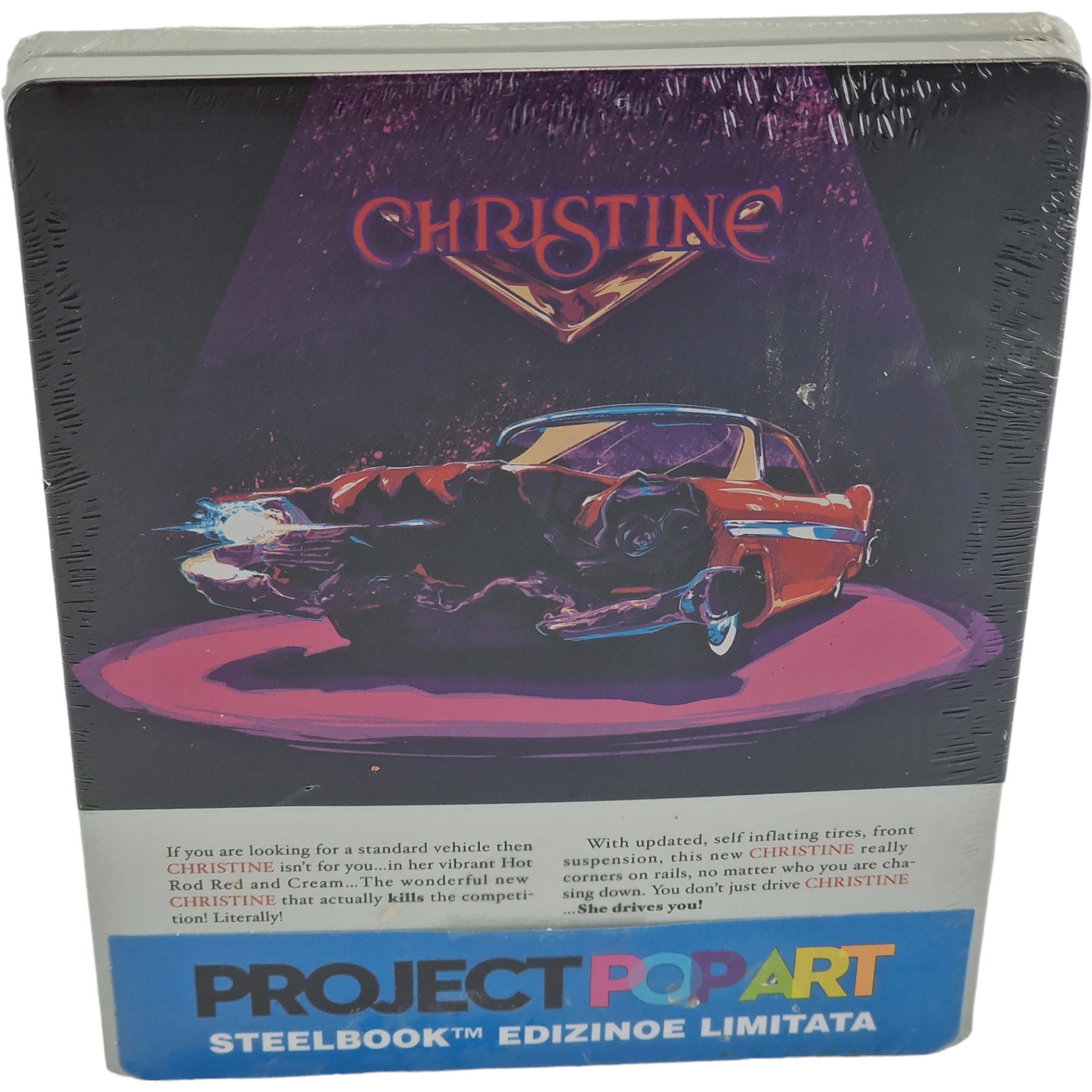 Christine - John Carpenter 1983 Blu-ray SteelBook  Keith Gordon 2016 Zone Libre