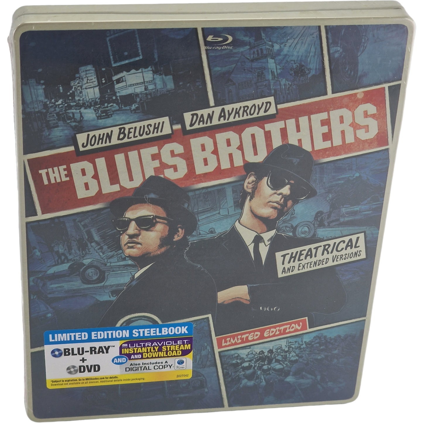 Blues Brothers: Blu-ray + DVD steelbook Comic Book édition 2 coupes 2014 Zone A