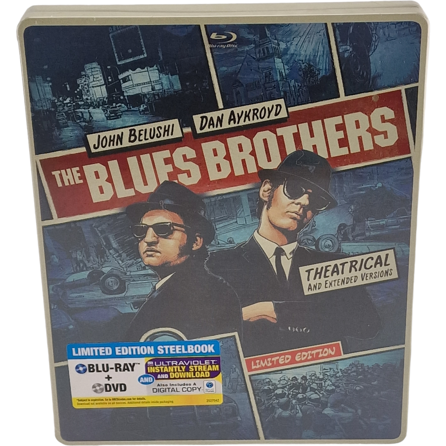 Blues Brothers: Blu-ray + DVD steelbook Comic Book édition 2 coupes 2014 Zone A