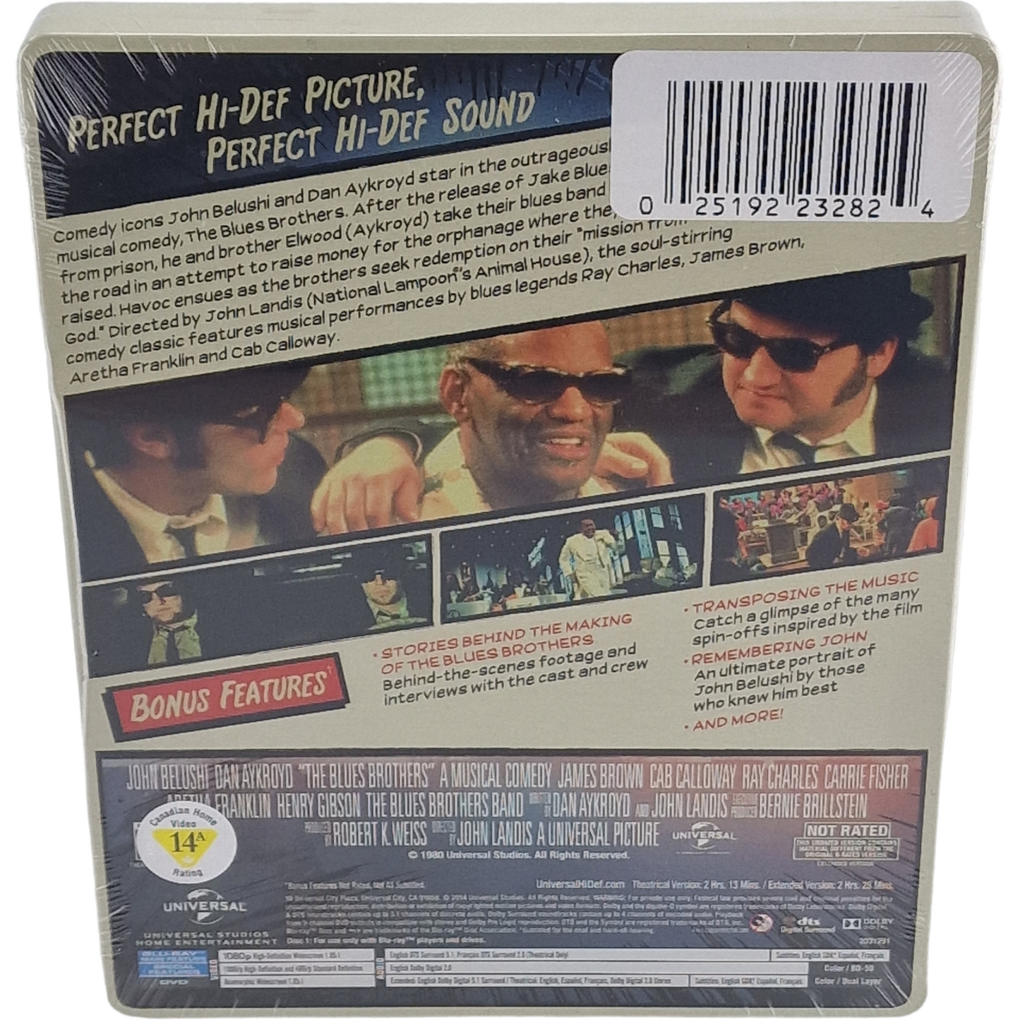 Blues Brothers: Blu-ray + DVD steelbook Comic Book édition 2 coupes 2014 Zone A