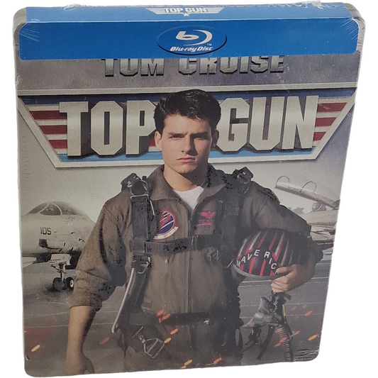 Top Gun Tom Cruise 1986 Blu-ray SteelBook édition Limité Tony Scott 2014 Zone A