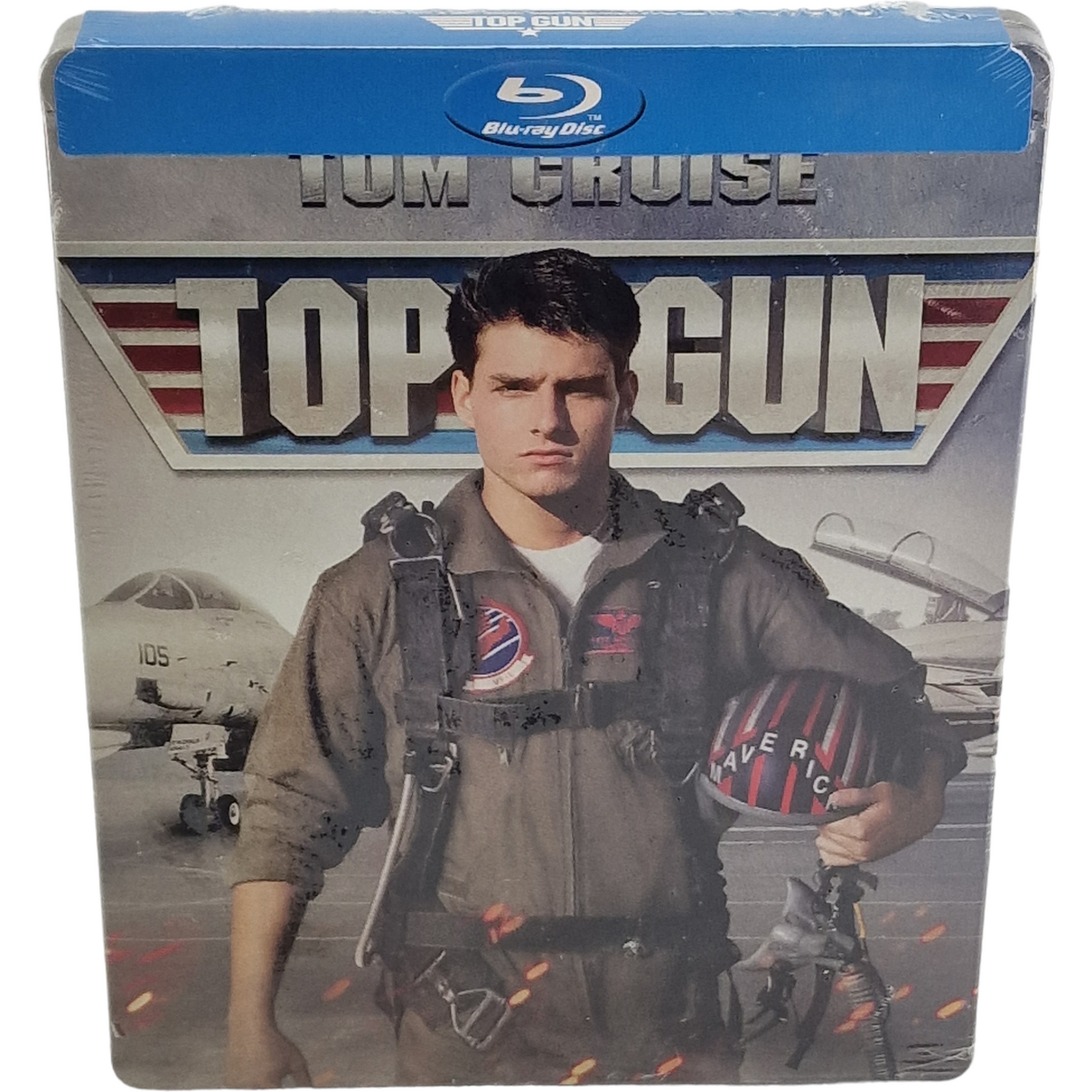 Top Gun Tom Cruise 1986 Blu-ray SteelBook édition Limité Tony Scott 2014 Zone A